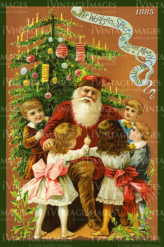 1885 Old World Santa - 135