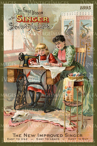 Sewing Trade Card 1895 - 4