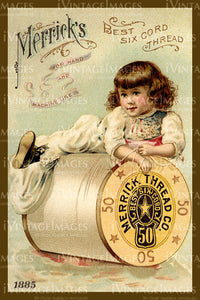 Sewing Trade Card 1885 - 9