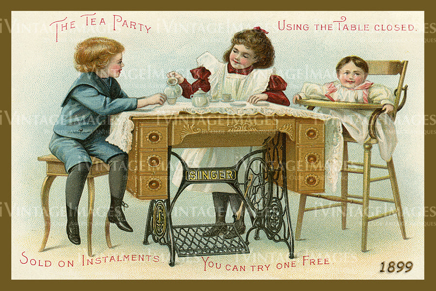 Sewing Trade Card 1899 - 18