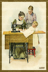 Sewing Trade Card 1899 - 20