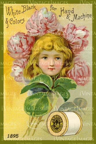 Sewing Trade Card 1895 - 27