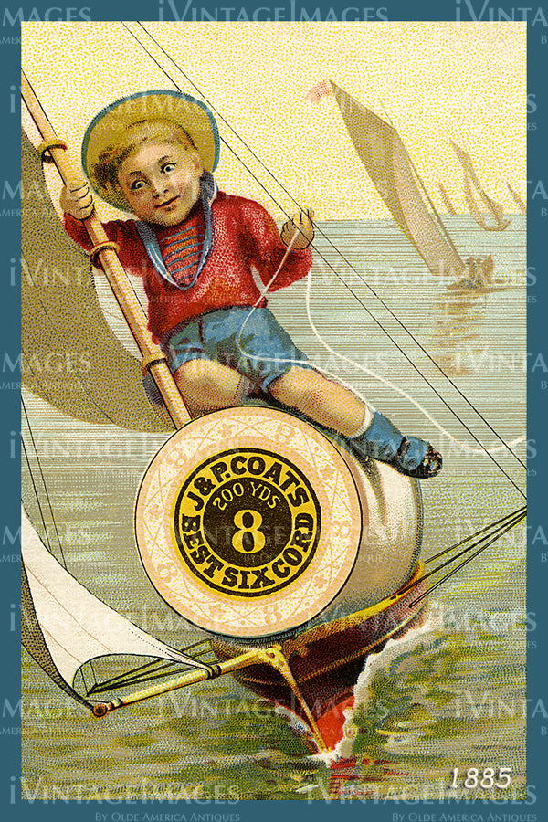 Sewing Trade Card 1885 - 42