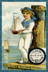 Sewing Trade Card 1885 - 43