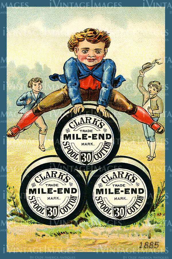 Sewing Trade Card 1885 - 44