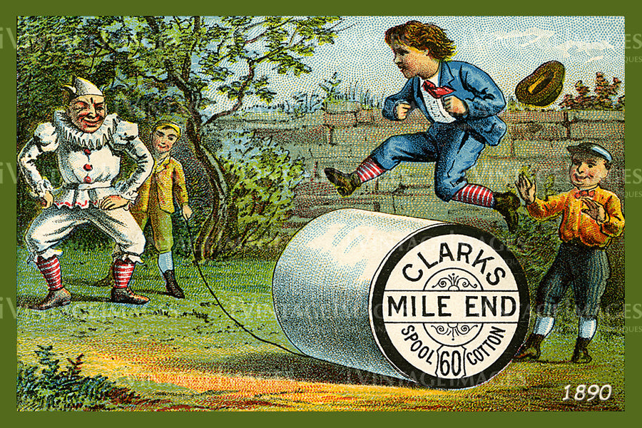 Sewing Trade Card 1890 - 48