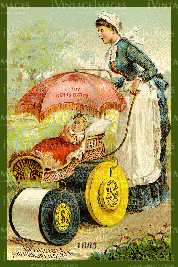 Sewing Trade Card 1885 - 50