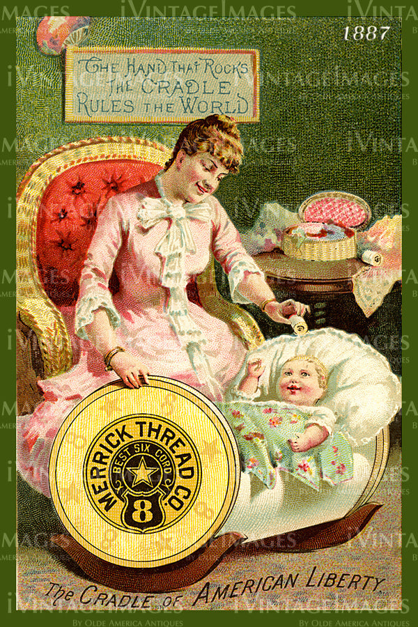 Sewing Trade Card 1887 - 51