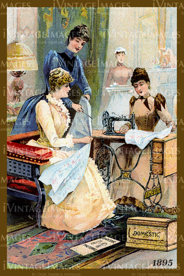 Sewing Trade Card 1895 - 53