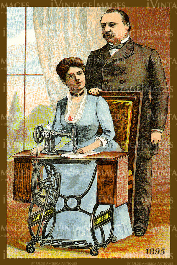 Sewing Trade Card 1895 - 56