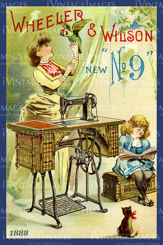 Sewing Trade Card 1888 - 57