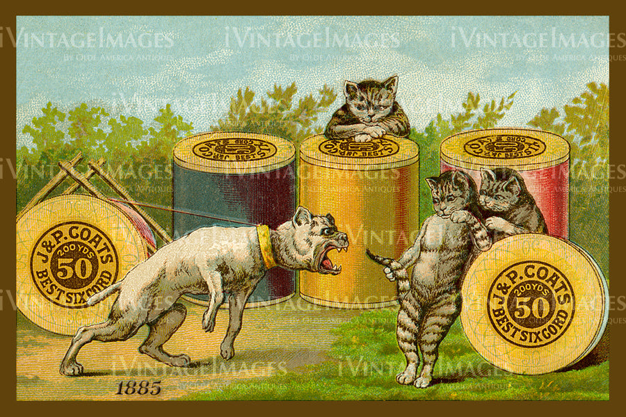 Sewing Trade Card 1885 - 68