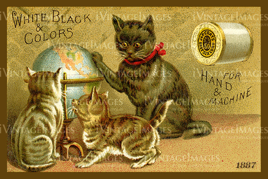 Sewing Trade Card 1887 - 72