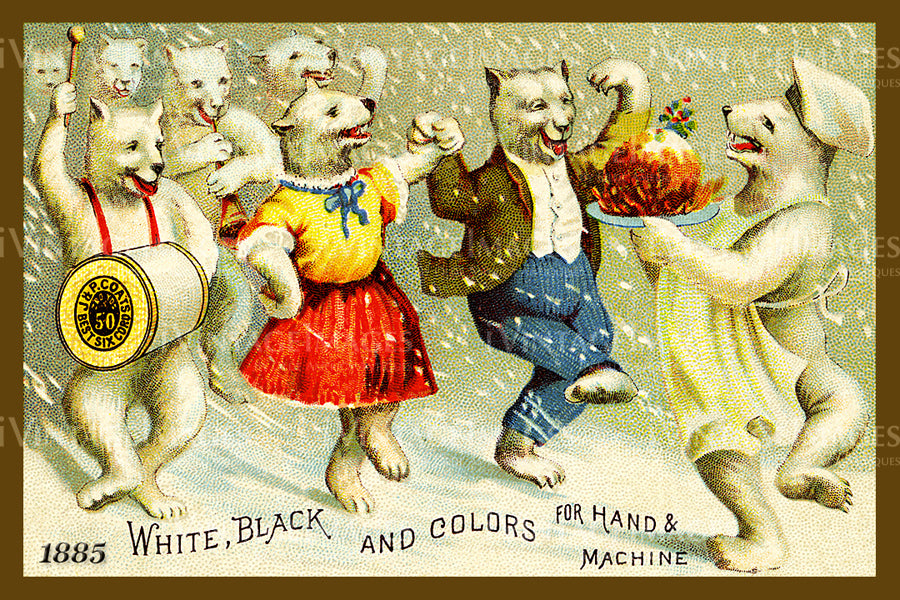 Sewing Trade Card 1885 - 79