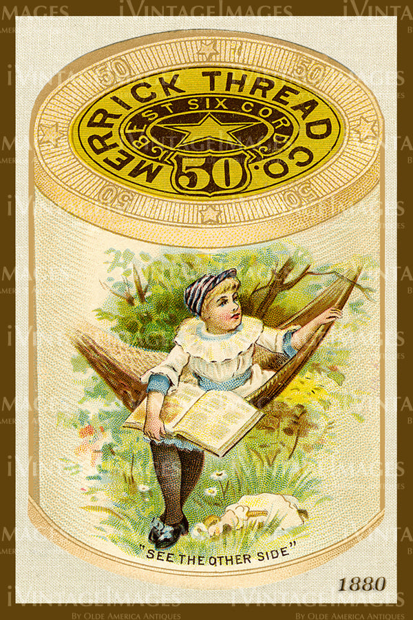 Sewing Trade Card 1880 - 87