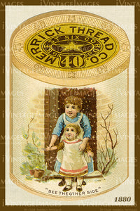 Sewing Trade Card 1880 - 88