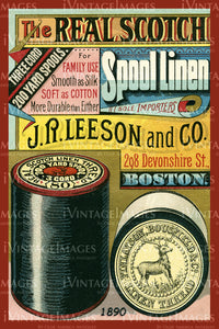 Sewing Trade Card 1890 - 91
