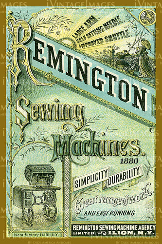 Sewing Trade Card 1880 - 95