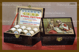 Sewing Trade Card 1885 - 105