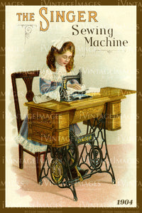 Sewing Trade Card 1904 - 137