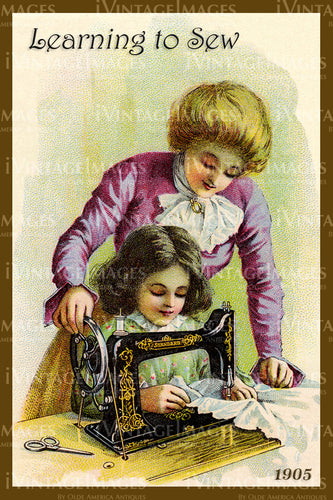 Sewing Trade Card 1905 - 138