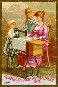 Sewing Trade Card 1895 - 139