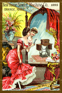 Sewing Trade Card 1895 - 143