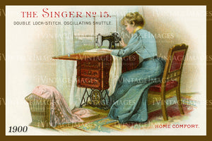 Sewing Trade Card 1900 - 147