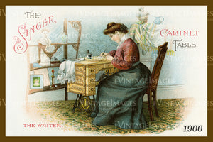 Sewing Trade Card 1900 - 148
