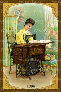 Sewing Trade Card 1898 - 149