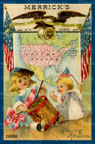 Sewing Trade Card 1890 - 156