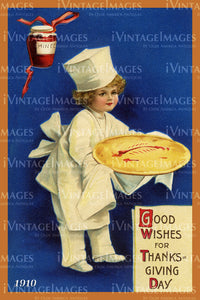 1909 Thanksgiving Postcard - 11