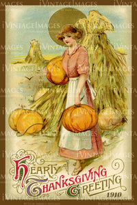 1910 Thanksgiving Postcard - 20