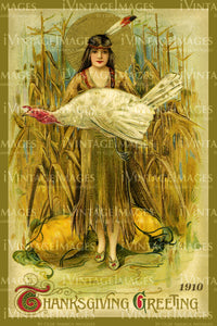 1910 Thanksgiving Postcard - 22