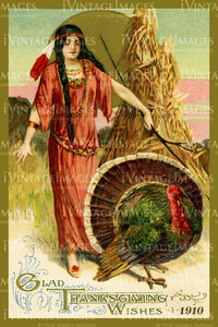 1910 Thanksgiving Postcard - 24