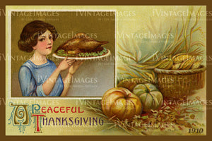 1910 Thanksgiving Postcard - 27