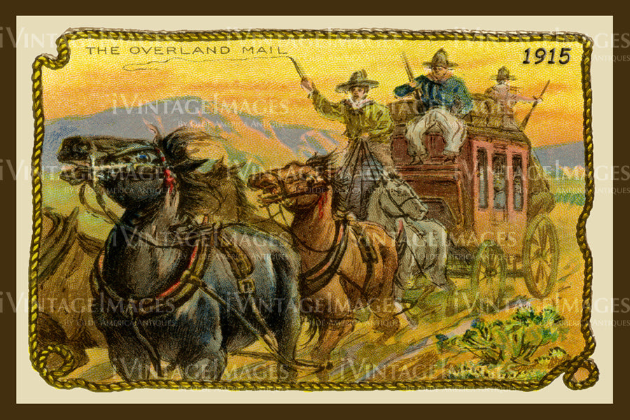Cowboy Trade Card 1915 - 20