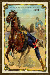 Cowboy Trade Card 1915 - 25