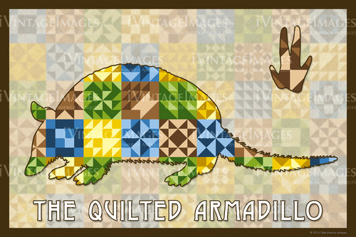 Armadillo Silhouette Version B by Susan Davis - 4