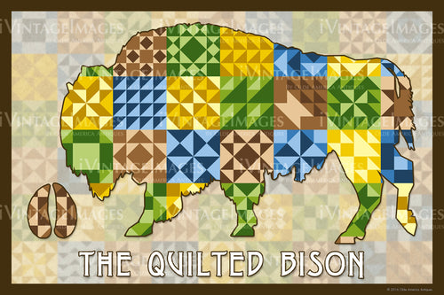 Bison Silhouette Version B by Susan Davis - 10