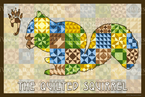 Squirrel Silhouette Version B by Susan Davis - 66