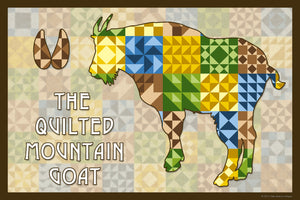 Mountain Goat Silhouette Version B by Susan Davis - 48