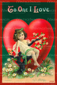 Valentine and Cupid 1910 - 80