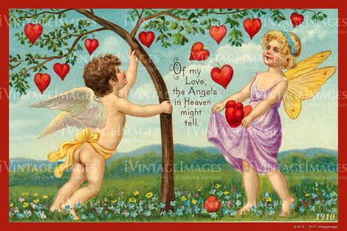Valentine and Cupid 1910 - 87