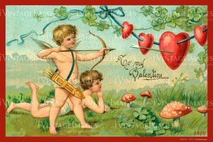 Valentine and Cupid 1910 - 89