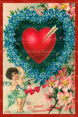 Valentine and Cupid 1910 - 98