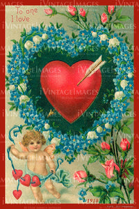 Valentine and Cupid 1910 - 99