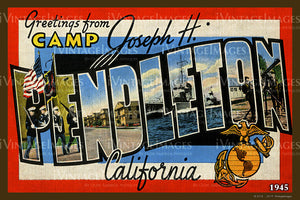 Camp Pendleton Large Letter 1945 - 018