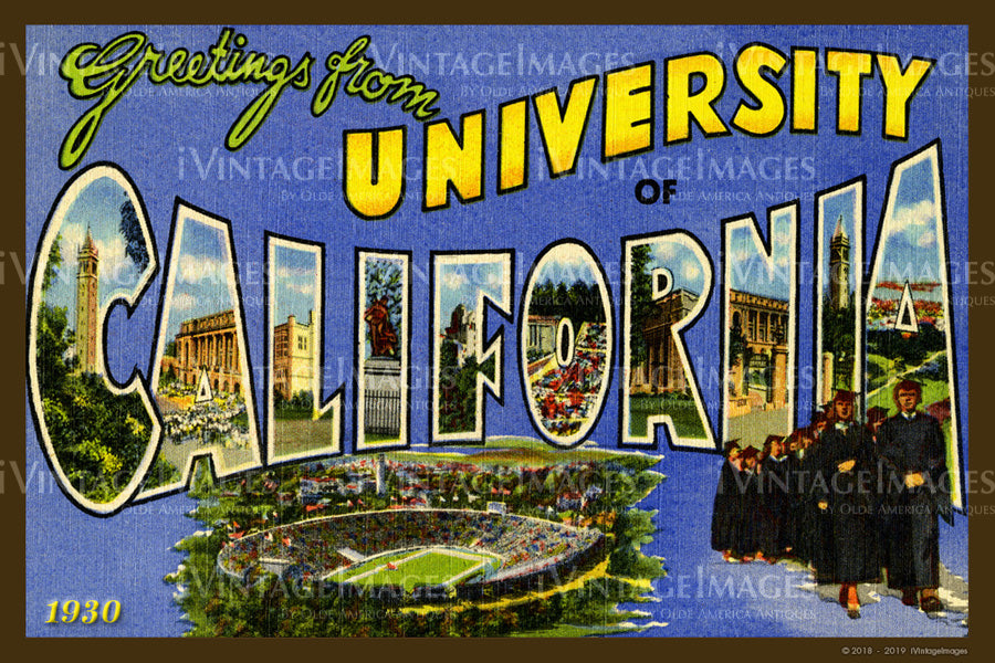 University of California Large Letter 1930 - 045