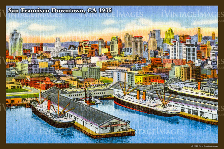 San Francisco Downtown 1935- 026